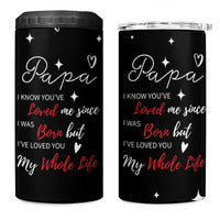 Gifts For Dad 4 in 1 Can Cooler Tumbler I Love You Dad Gift from Daughter Son - Wonder Print Shop