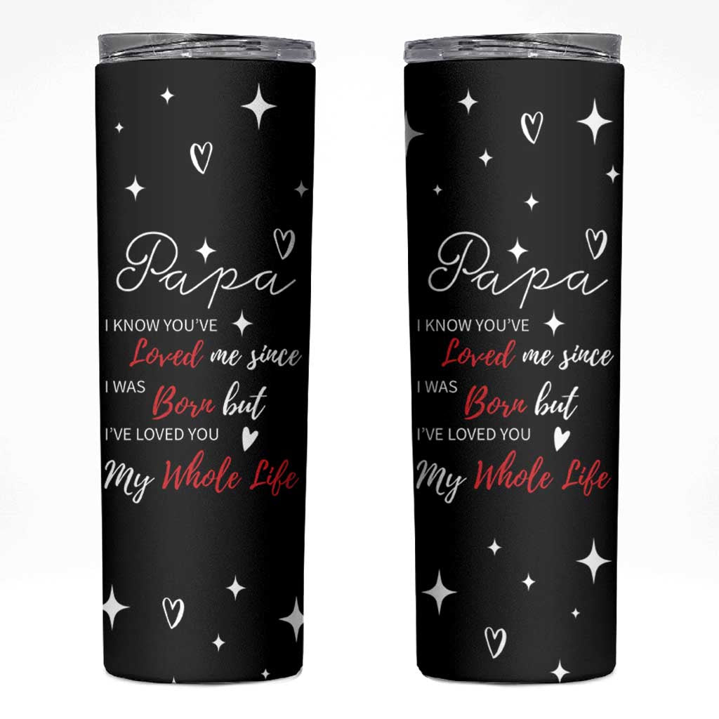 Gifts For Dad Skinny Tumbler I Love You Dad Gift from Daughter Son - Wonder Print Shop