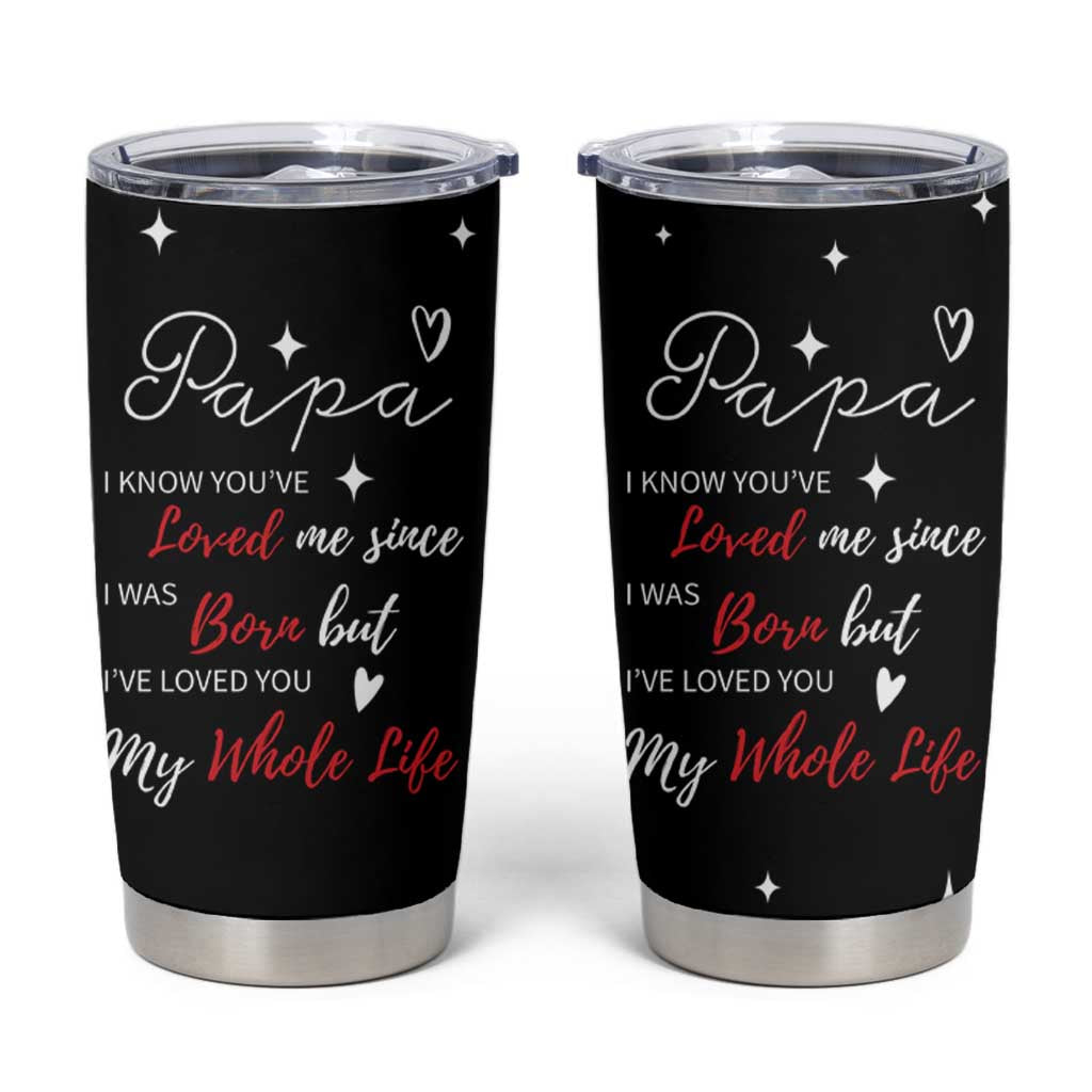 Gifts For Dad Tumbler Cup I Love You Dad Gift from Daughter Son - Wonder Print Shop