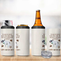 Dog Mom Gifts 4 in 1 Can Cooler Tumbler Mothers Day Dog Lovers We Make Eye Contact While I Poop