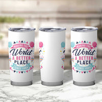 42th Birthday Gifts For Women Tumbler Cup Making The World A Better Place Since 1984