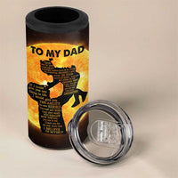 Dad Gifts From Daughter 4 in 1 Can Cooler Tumbler Fathers Day Girl Dad