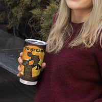 Dad Gifts From Daughter Tumbler Cup Fathers Day Girl Dad