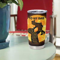 Dad Gifts From Daughter Tumbler Cup Fathers Day Girl Dad