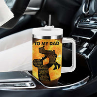 Dad Gifts From Daughter Tumbler With Handle Fathers Day Girl Dad