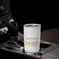 Grandmas Garden Tumbler Cup Flower Mothers Day Gift