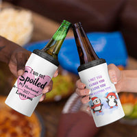 Funny Anniversary Gifts For Wife 4 in 1 Can Cooler Tumbler From Husband I Am Not Spoiled My Husband Just Loves Me