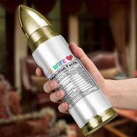 Funny Gifts For Wife Bullet Tumbler From Husband I Am Not Spoiled My Husband Just Loves Me