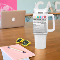 Funny Gifts For Wife Tumbler With Handle From Husband I Am Not Spoiled My Husband Just Loves Me