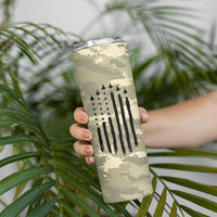 Anniversary Gift For Men Skinny Tumbler I Promise To Always Be By Your Side Camo Valentines Day