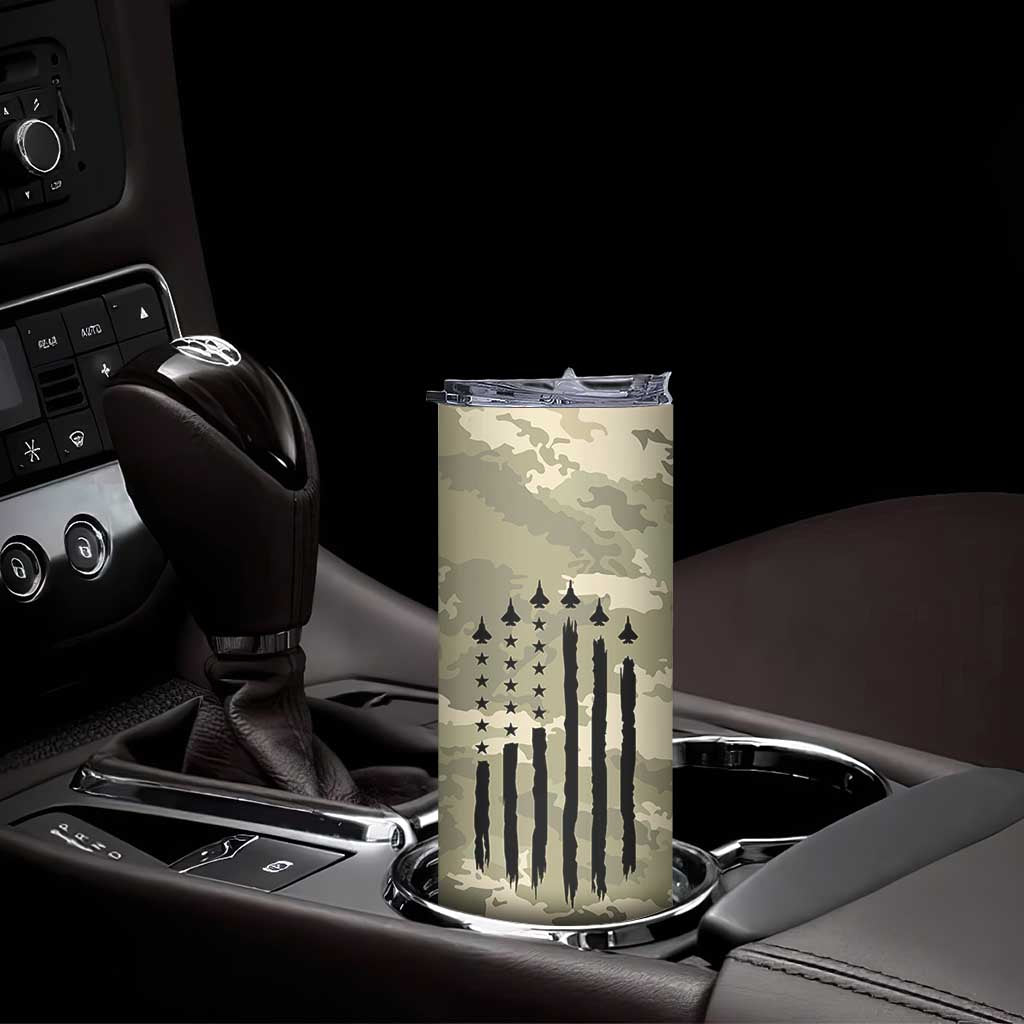 Anniversary Gift For Men Skinny Tumbler I Promise To Always Be By Your Side Camo Valentines Day