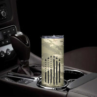 Anniversary Gift For Men Skinny Tumbler I Promise To Always Be By Your Side Camo Valentines Day