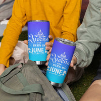 June Birthday Gifts For Women Tumbler Cup Queens Are Born In June
