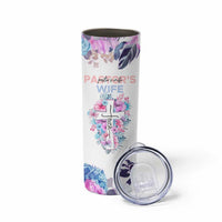 Gifts For Pastor Wife Skinny Tumbler Pastors Wives Flower Cross Christian Gifts For Women