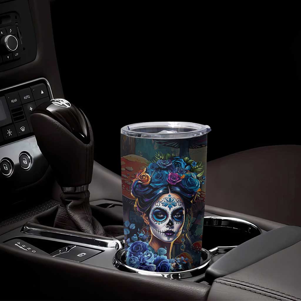Sugar Skull Tumbler Cup Sugar And Spice Gift For Women Girls