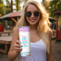 Christian Gifts For Horse Lover Skinny Tumbler Horse Gifts For Girls Teenage Daughter Sister Friends Bestie Niece