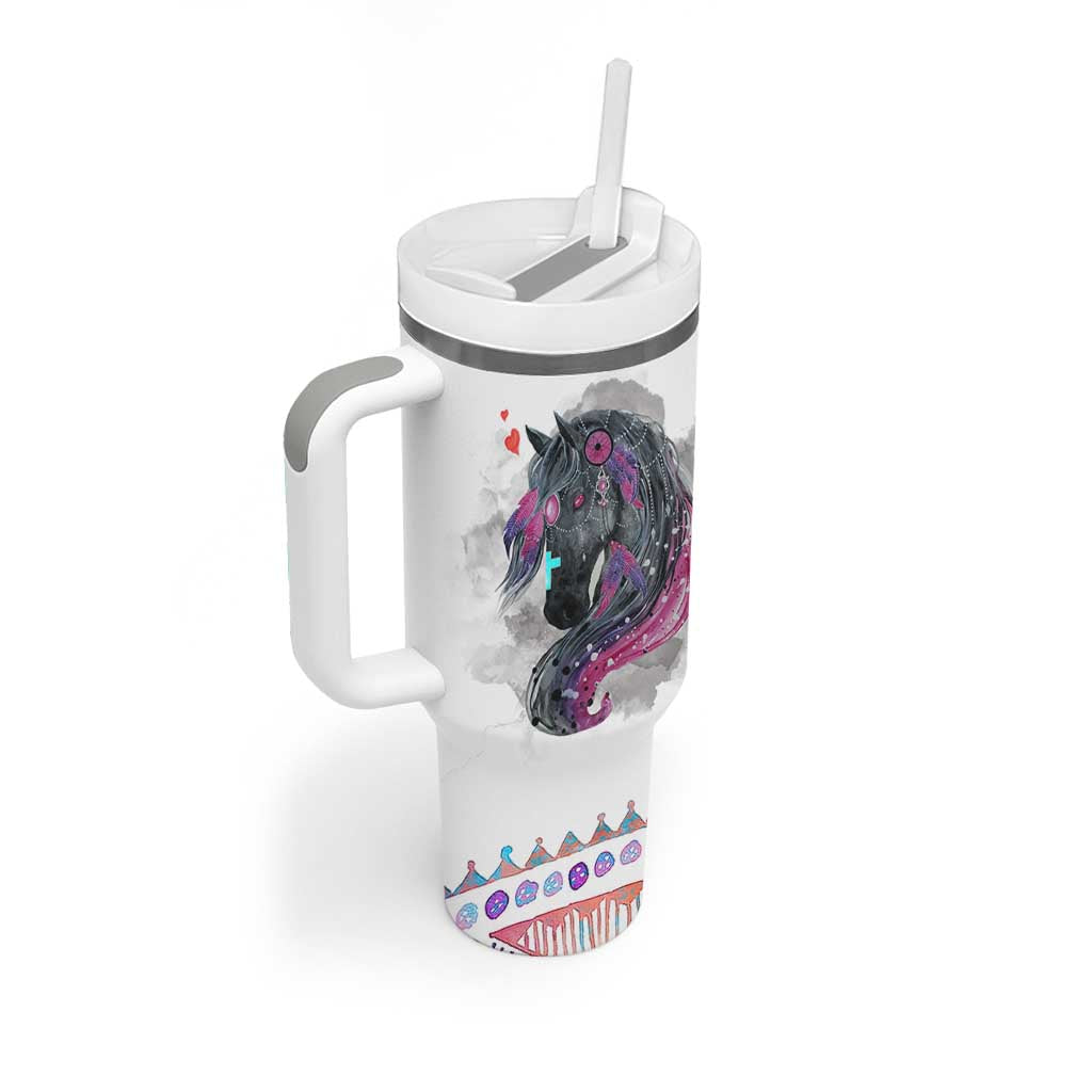 Christian Gifts For Horse Lover Tumbler With Handle Horse Gifts For Girls Teenage Daughter Sister Friends Bestie Niece