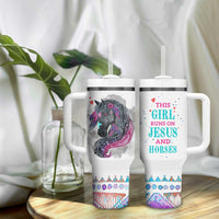 Christian Gifts For Horse Lover Tumbler With Handle Horse Gifts For Girls Teenage Daughter Sister Friends Bestie Niece