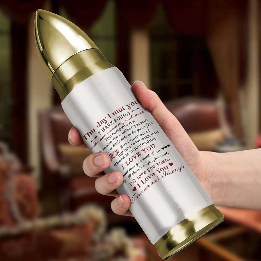 You And Me We Got This Bullet Tumbler Christmas Birthday Valentine Wedding Anniversary Gift For Wife Husband