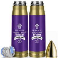 Groomsmen Proposal Gift Bullet Tumbler This Is What An Awesome Officiant Looks Like Bride Groom Thank You