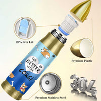 Funny Corgi Bullet Tumbler Cute Dog Lovers Gift Life Is Better With Corgi