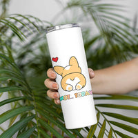 Corgi Not Today Skinny Tumbler Funny Cute Dog Lovers Gift