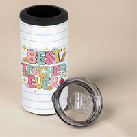 Teacher 4 in 1 Can Cooler Tumbler Appreciation Gift For Teachers
