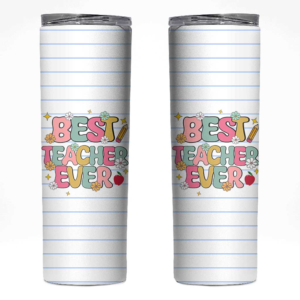 Teacher Skinny Tumbler Appreciation Gift For Teachers