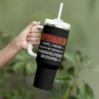 Funny Retirement Gifts Tumbler With Handle Coworker Leaving Goodbye Gift