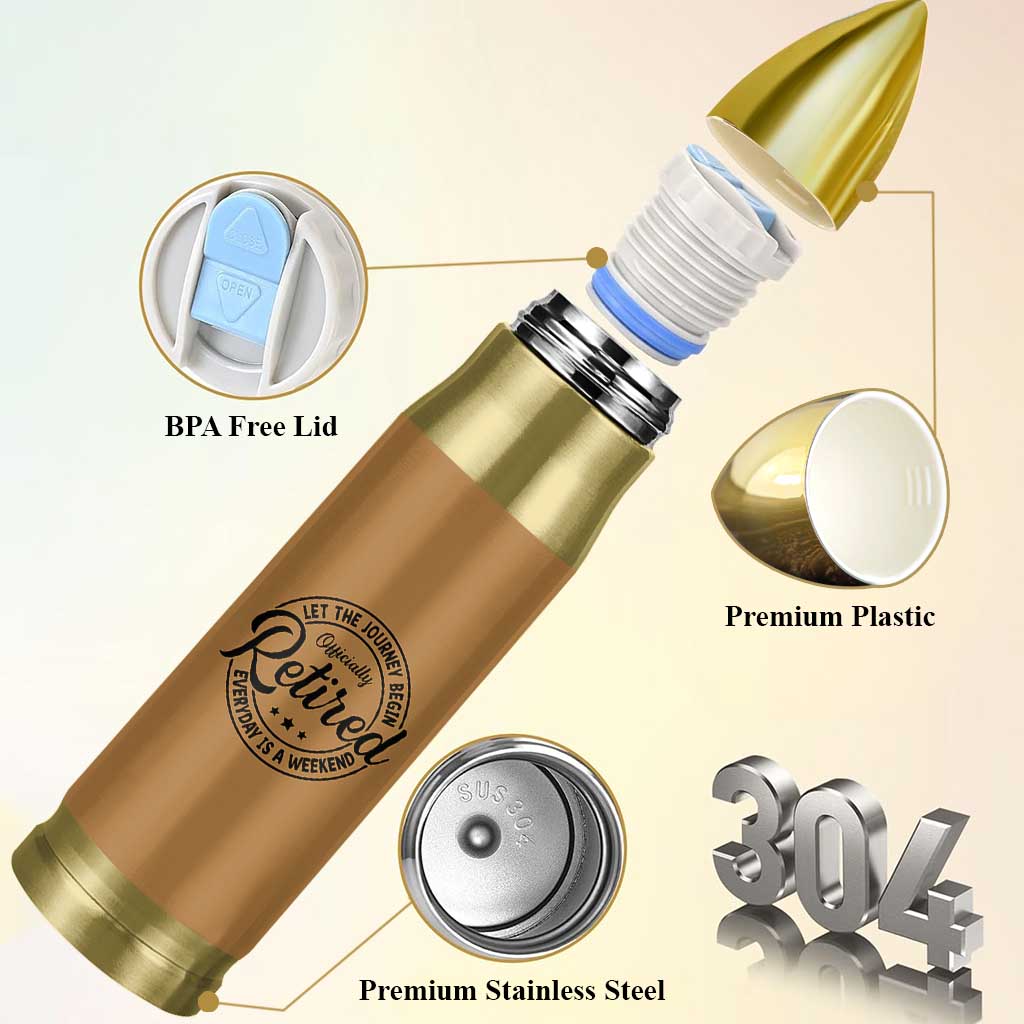 Retirement Gifts For Men Bullet Tumbler Retirement Weekly Schedule Coworker Leaving Goodbye Gift