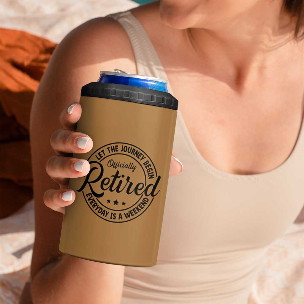 Retirement Gifts For Men 4 in 1 Can Cooler Tumbler Retirement Weekly Schedule Coworker Leaving Goodbye Gift