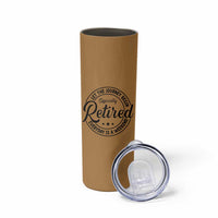 Retirement Gifts For Men Skinny Tumbler Retirement Weekly Schedule Coworker Leaving Goodbye Gift
