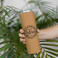 Retirement Gifts For Men Skinny Tumbler Retirement Weekly Schedule Coworker Leaving Goodbye Gift
