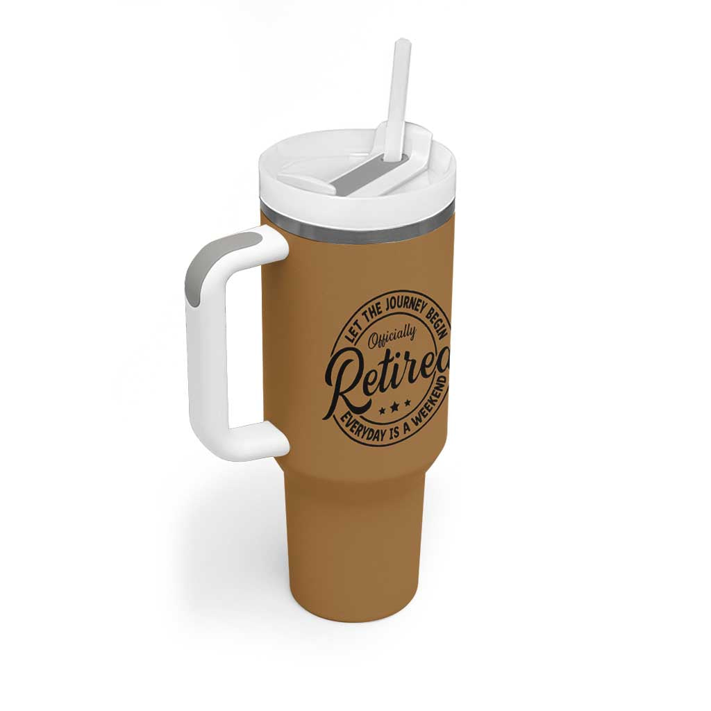 Retirement Gifts For Men Tumbler With Handle Retirement Weekly Schedule Coworker Leaving Goodbye Gift