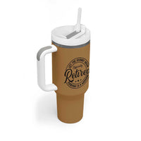 Retirement Gifts For Men Tumbler With Handle Retirement Weekly Schedule Coworker Leaving Goodbye Gift