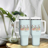 Retirement Gifts Tumbler With Handle Retired Not My Problem Anymore Cup - Wonder Print Shop