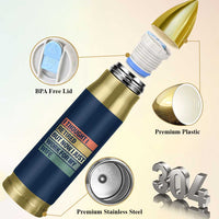Funny Retirement Gifts For Men Bullet Tumbler I Thought I Retired But Now I Just Work For My Wife