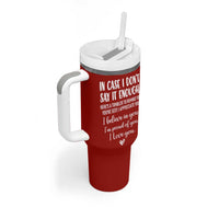 Romantic Gift for Her Tumbler With Handle Love Reminder Appreciation Message I Love You