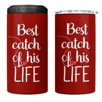 Wedding Anniversary 4 in 1 Can Cooler Tumbler For Her Matching Couple Gift