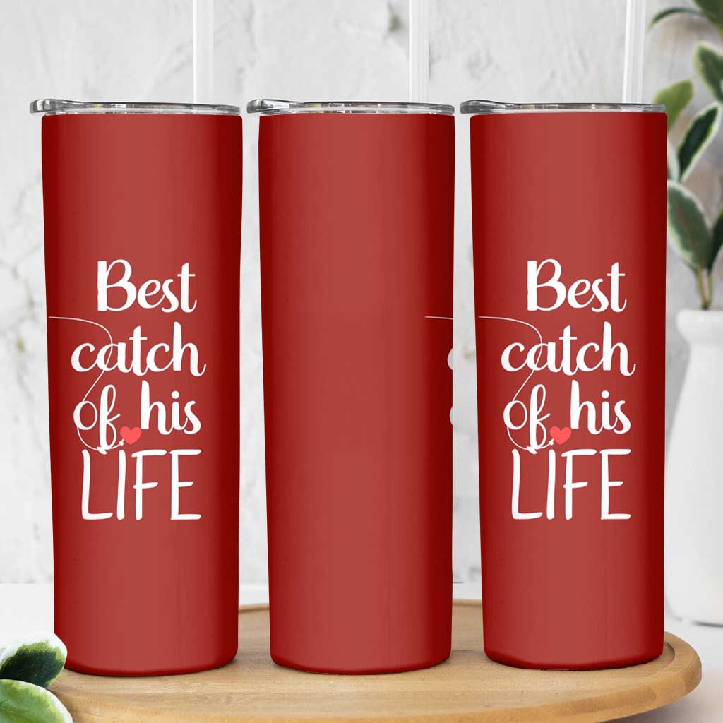 Wedding Anniversary Skinny Tumbler For Her Matching Couple Gift