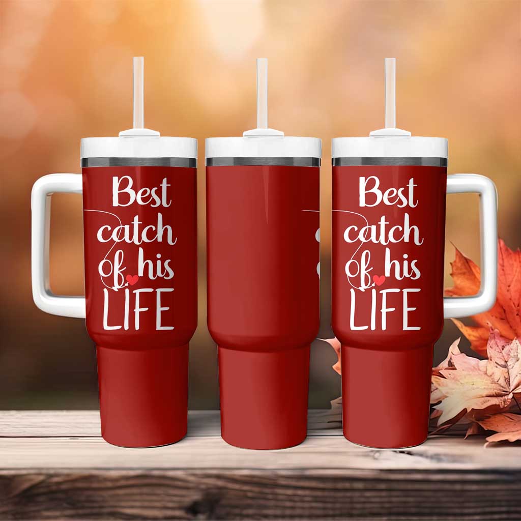 Wedding Anniversary Tumbler With Handle For Her Matching Couple Gift