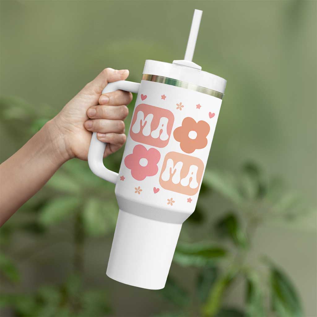 Mama Tumbler With Handle First Mothers Day Gifts For New Mom