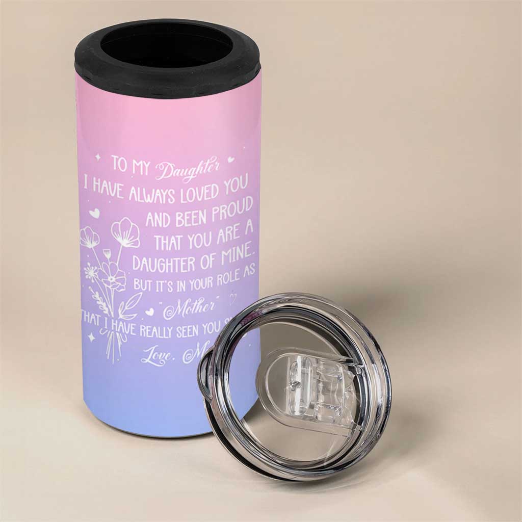 Adult Daughters Gifts From Mom 4 in 1 Can Cooler Tumbler To My Daughter