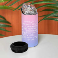 Adult Daughters Gifts From Mom 4 in 1 Can Cooler Tumbler To My Daughter