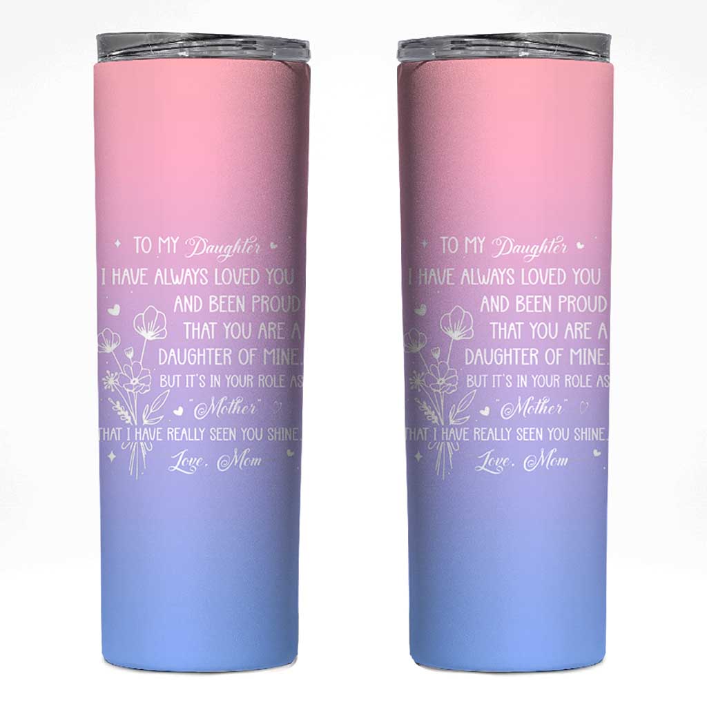Adult Daughters Gifts From Mom Skinny Tumbler To My Daughter