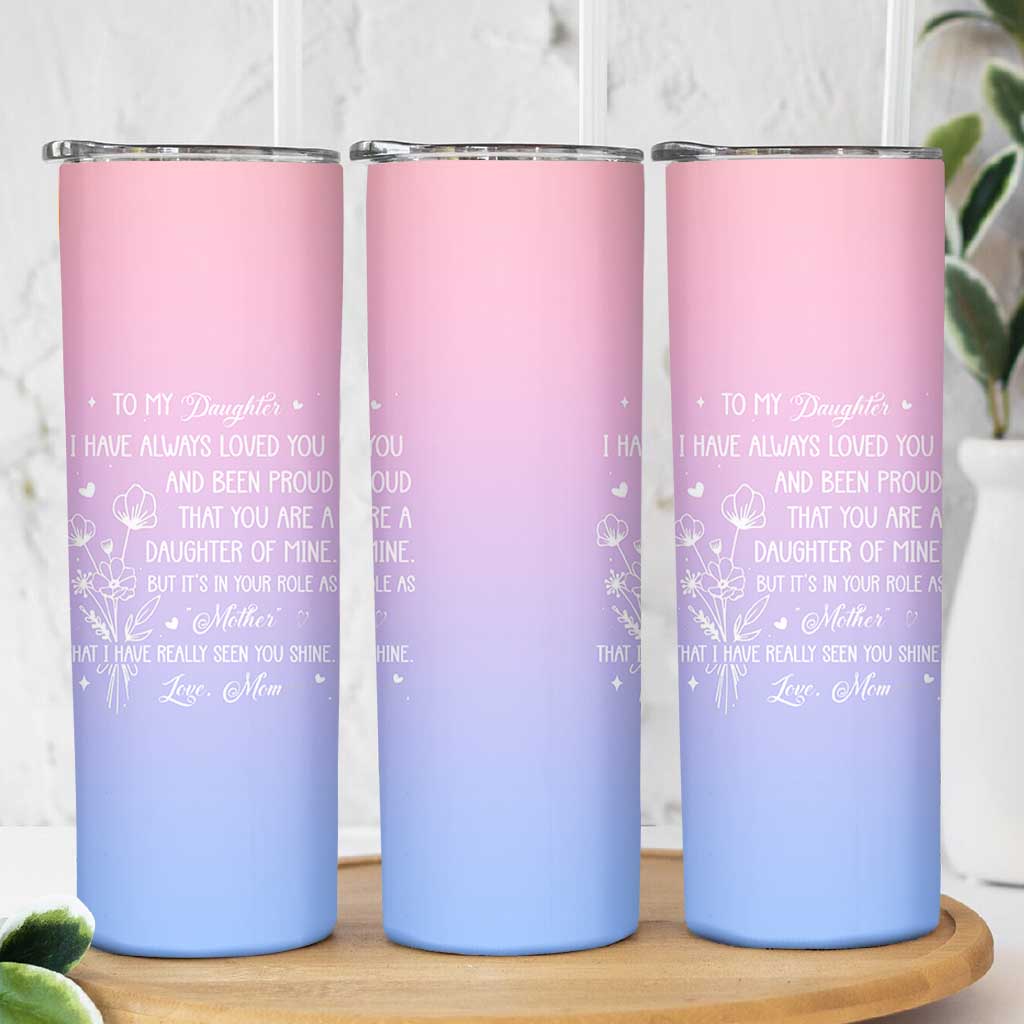 Adult Daughters Gifts From Mom Skinny Tumbler To My Daughter