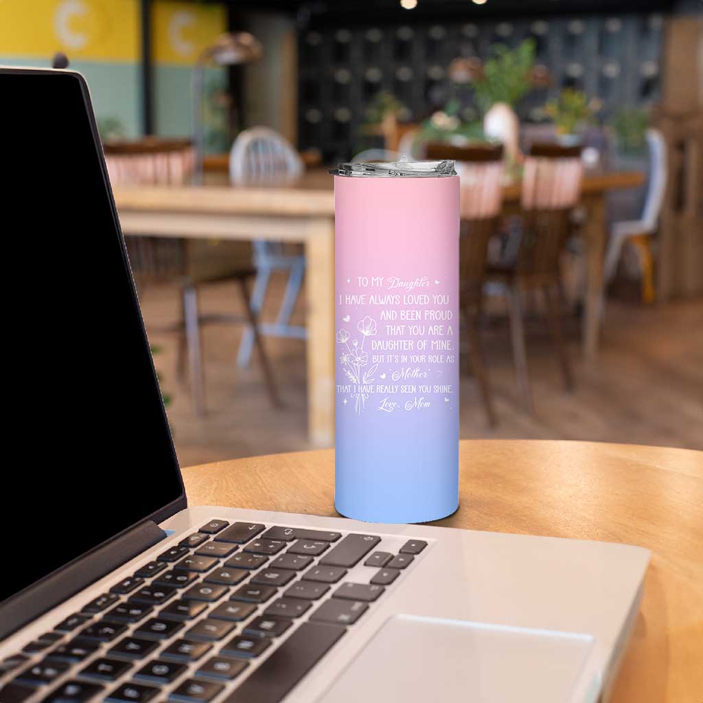 Adult Daughters Gifts From Mom Skinny Tumbler To My Daughter