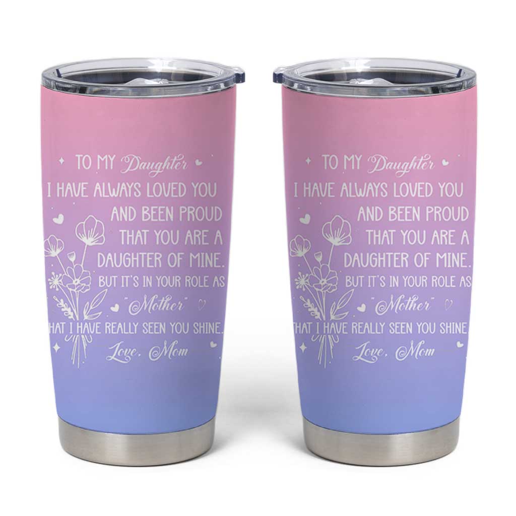 Adult Daughters Gifts From Mom Tumbler Cup To My Daughter