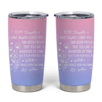 Adult Daughters Gifts From Mom Tumbler Cup To My Daughter