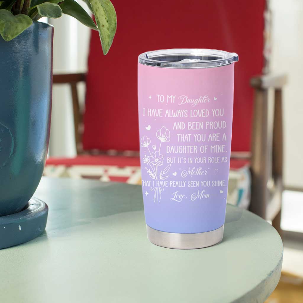 Adult Daughters Gifts From Mom Tumbler Cup To My Daughter